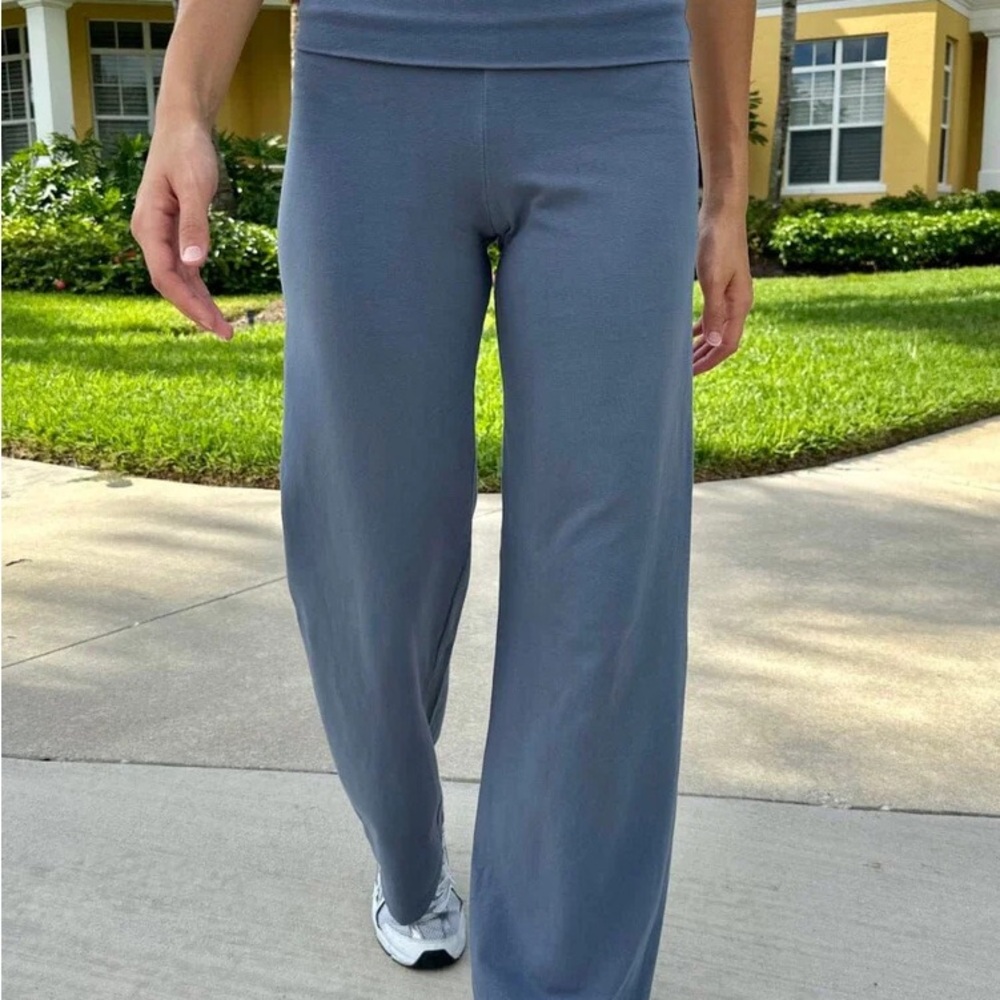 NWT Priscilla Wide Leg Pants in Faded Blue